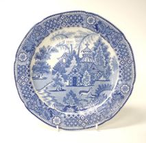 19th Century English pearlware plate