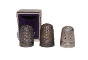 Three early thimbles