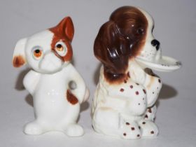 Two early Beswick Fun models dogs