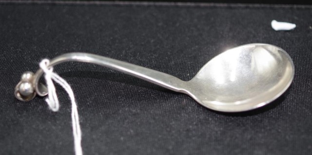 Georg Jensen sterling silver caddy spoon