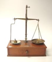 Antique balance scales
