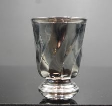 Christofle silver plated beaker