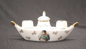 French porcelain "Napoleon" cruet set