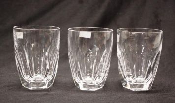 Three Waterford Kathleen 5oz Tumblers