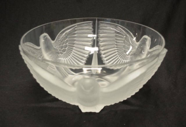 Durant France 'Paloma Dove' crystal bowl - Image 2 of 3