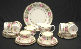 Royal Worcester "Royal Garden" tea set