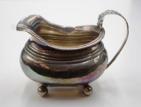 George III Sterling silver cream jug