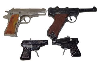 Group four various toy pistols