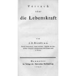 Brandis, Joachim Dietrich: Versuch über die Lebenskraft