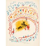 Braque, Georges: Oiseaux + Beilage Picasso. 2 Großplakate