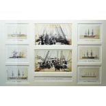 Royal Navy: Konvolut von 8 Original-Fotografien auf Silbergelantine