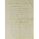 Hofmannsthal, Hugo von: Brief 1925