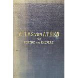 Curtius, Ernst: Atlas von Athen