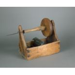Spulrad: Holz und Eisen. 18. Jahrhundert