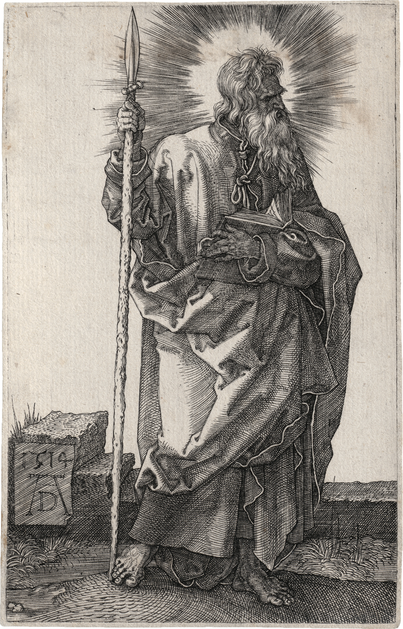 Dürer, Albrecht: Der Apostel Thomas