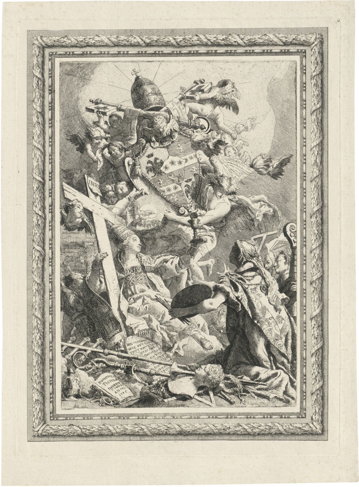 Tiepolo, Giovanni Domenico: Die Künste