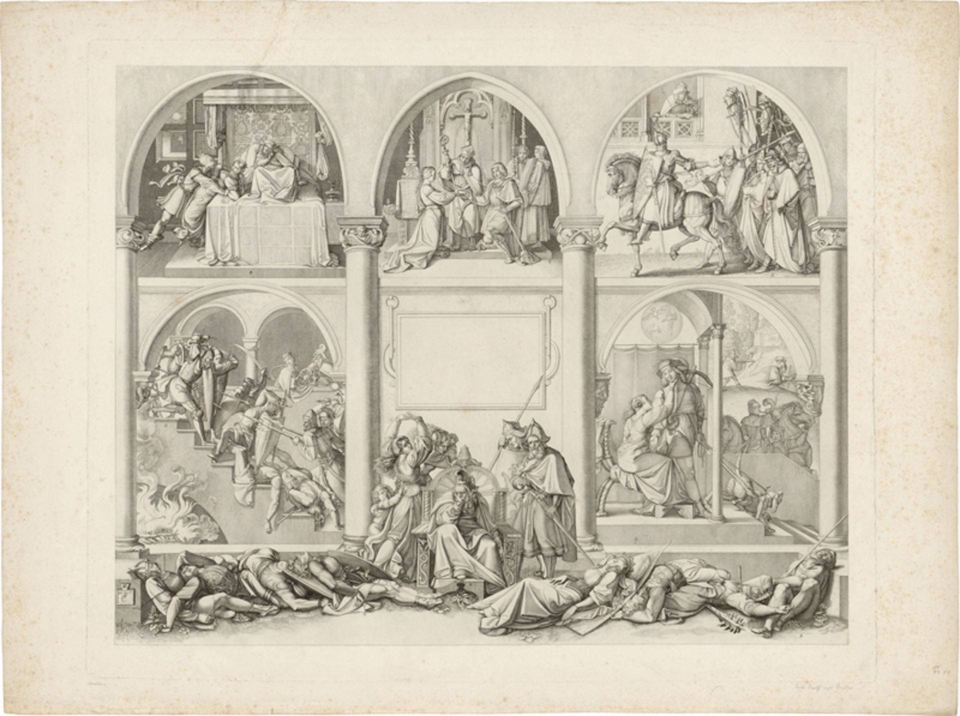 Cornelius, Peter von - nach: Aventhure von den Nibelungen - Image 2 of 2