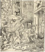 Anthonisz., Cornelis: Sorgeloos in der mageren Küche