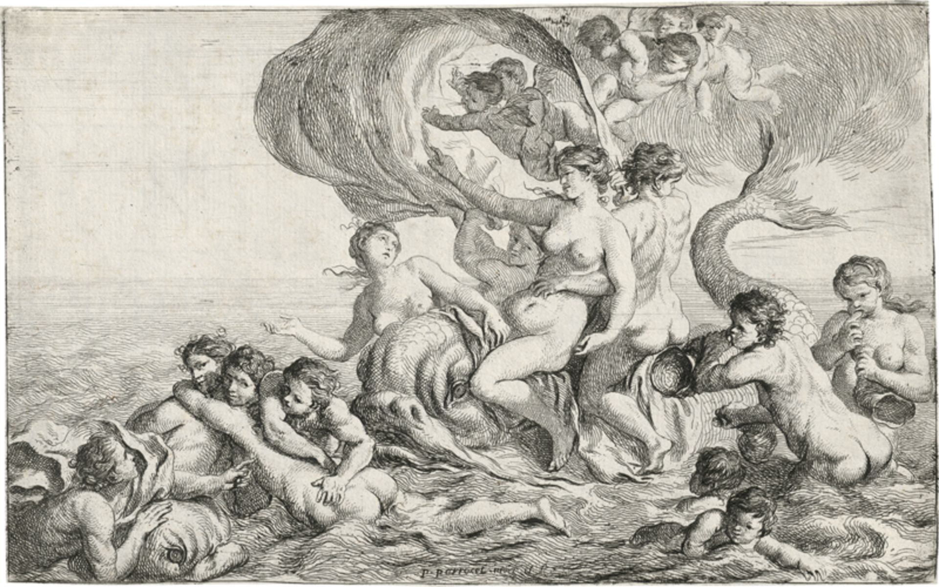 Parrocel, Pierre: Triumph der Amphitrite