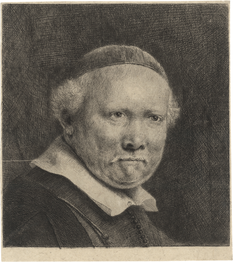 Rembrandt Harmensz. van Rijn: Bildnis des Lieven Willemsz. van Coppenol