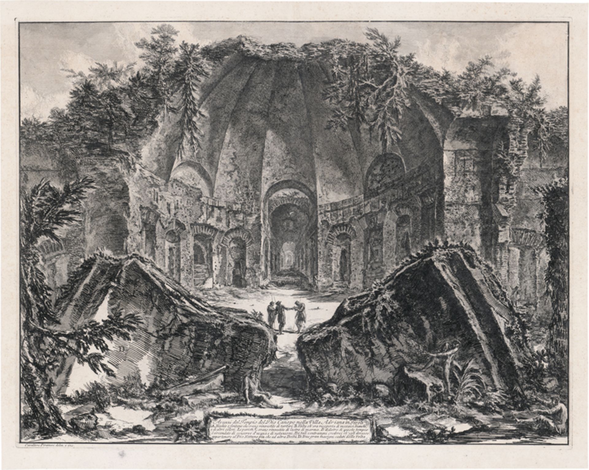 Piranesi, Giovanni Battista: Avanzi del Tempio del Dio Canopo