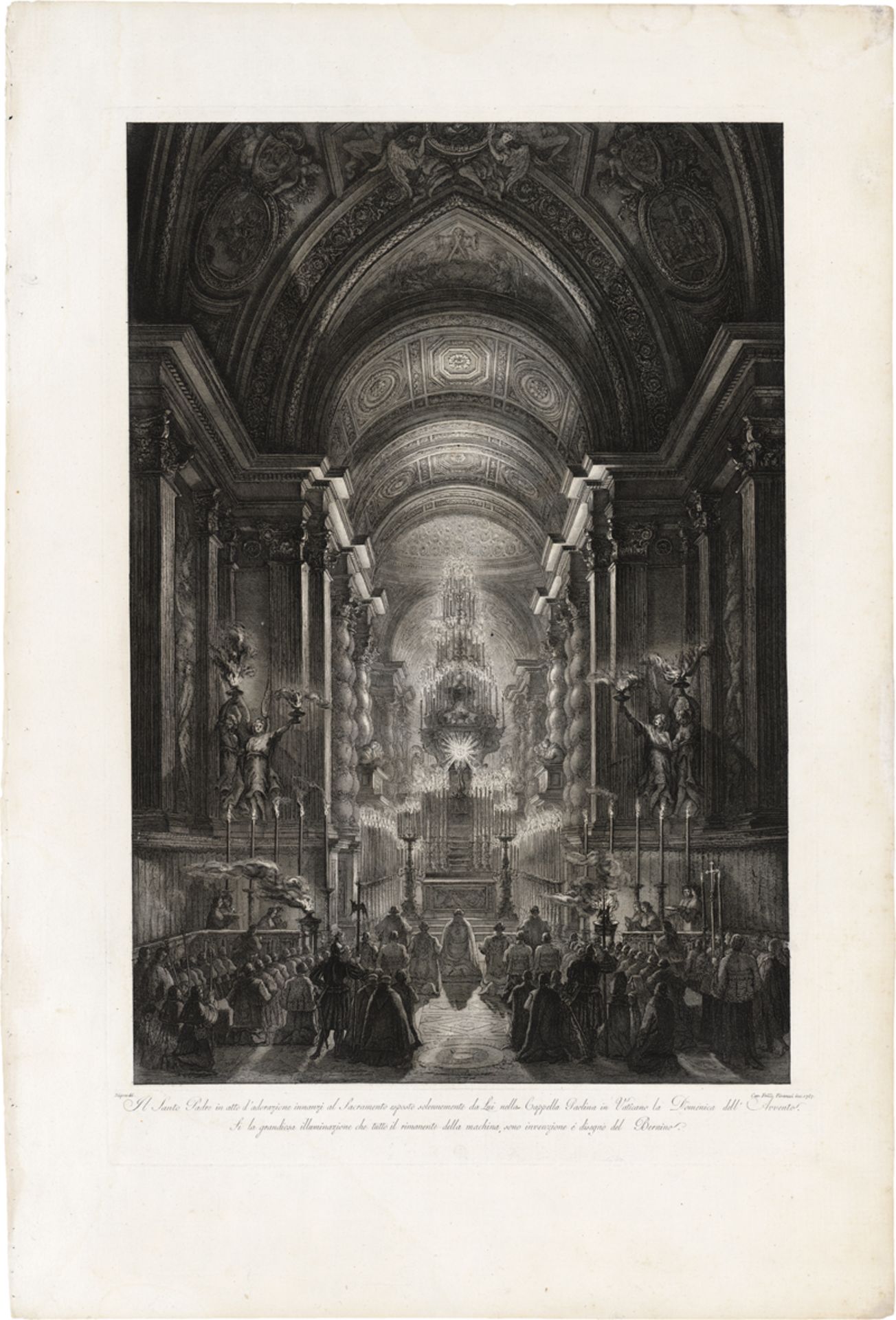 Piranesi, Francesco: Die Cappella Paolina im Vatikan