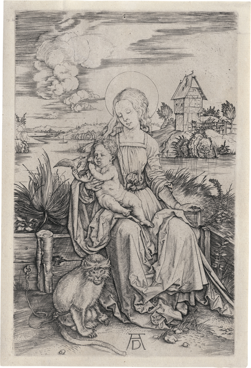Dürer, Albrecht: Maria mit der Meerkatze