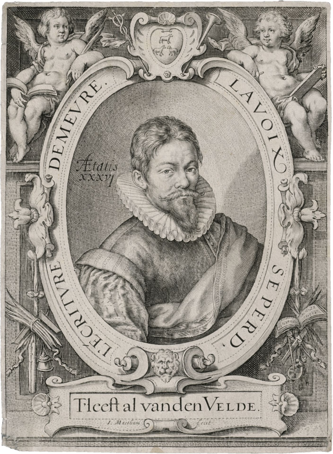 Matham, Jacob: Bildnis Jan van de Velde d.Ä.