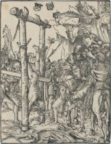 Cranach d. Ä., Lucas: Das Martyrium des hl. Jakobus d. Ä.; Das Martyrium des h...