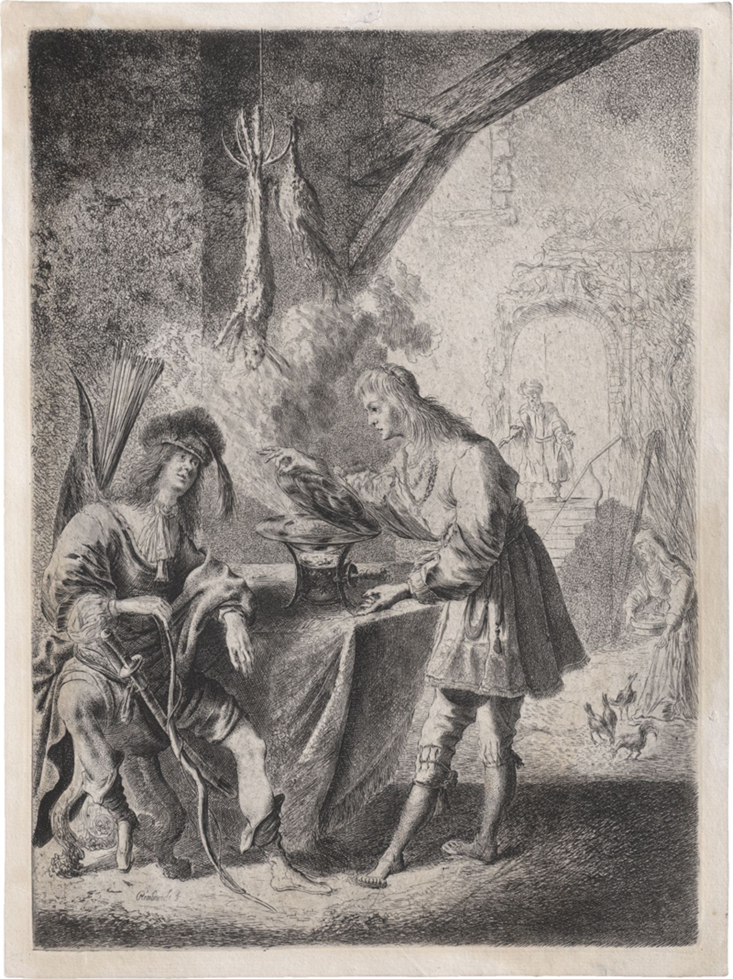 Rodermondt, Pieter: Esau verkauft sein Erstgeburtsrecht an Jakob