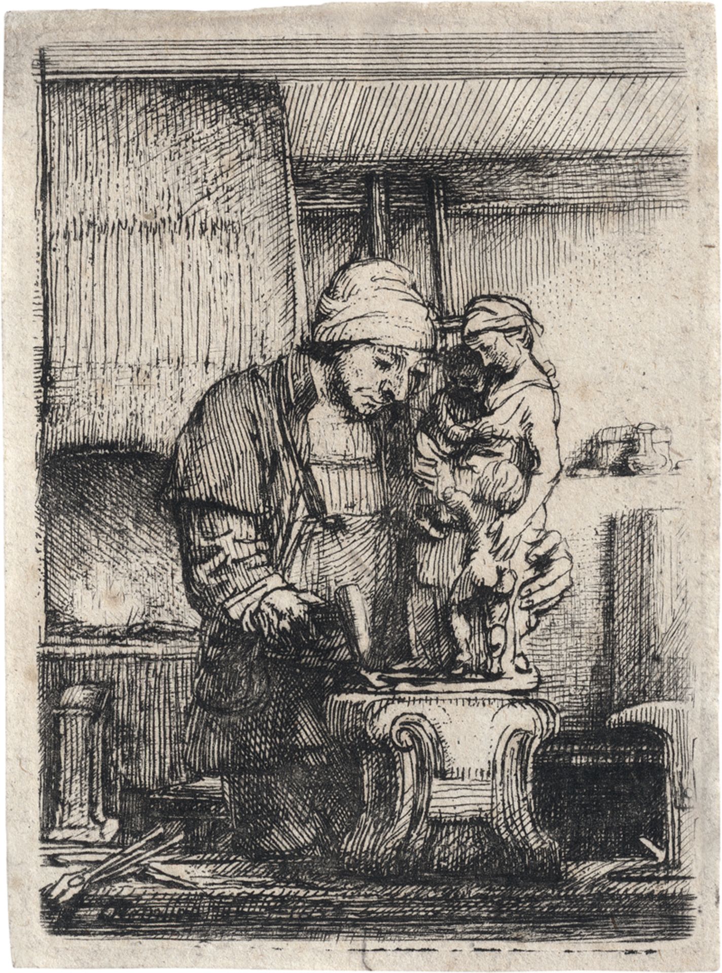 Rembrandt Harmensz. van Rijn: Der Goldschmied