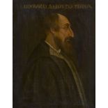 Lombardisch: Anfang 17. Jh. Profilbildnis des Ludovico Ariosto