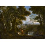 Deutsch: um 1780. Klassische Landschaft