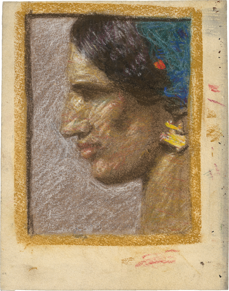 Rothaug, Alexander: Junge Frau mit Locken; Frau mit goldenem Ohrring - Image 2 of 2