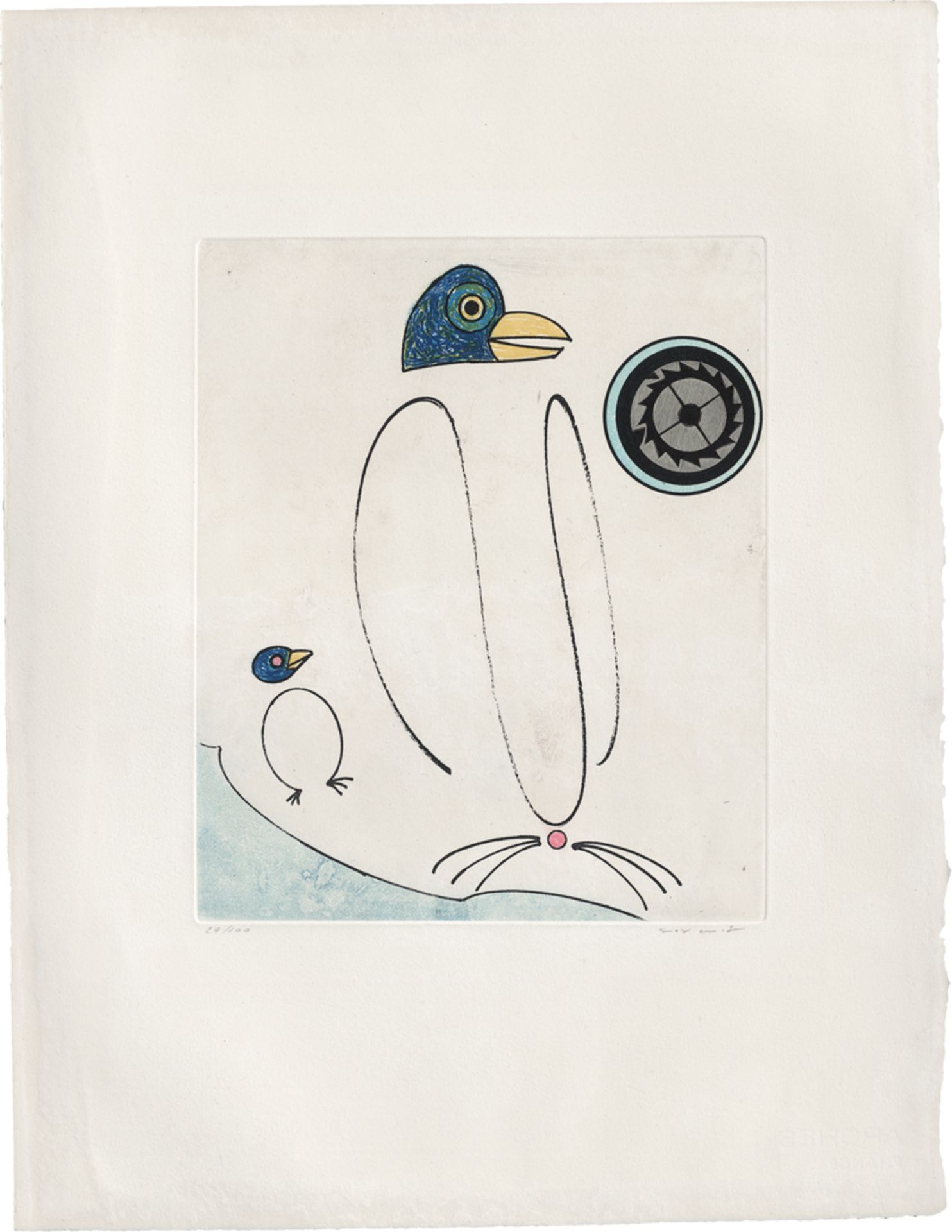 Ernst, Max: Aus: Oiseaux en péril