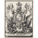 Französisch: um 1740/60. Wappen von Charles Louis Auguste Fouquet de ...