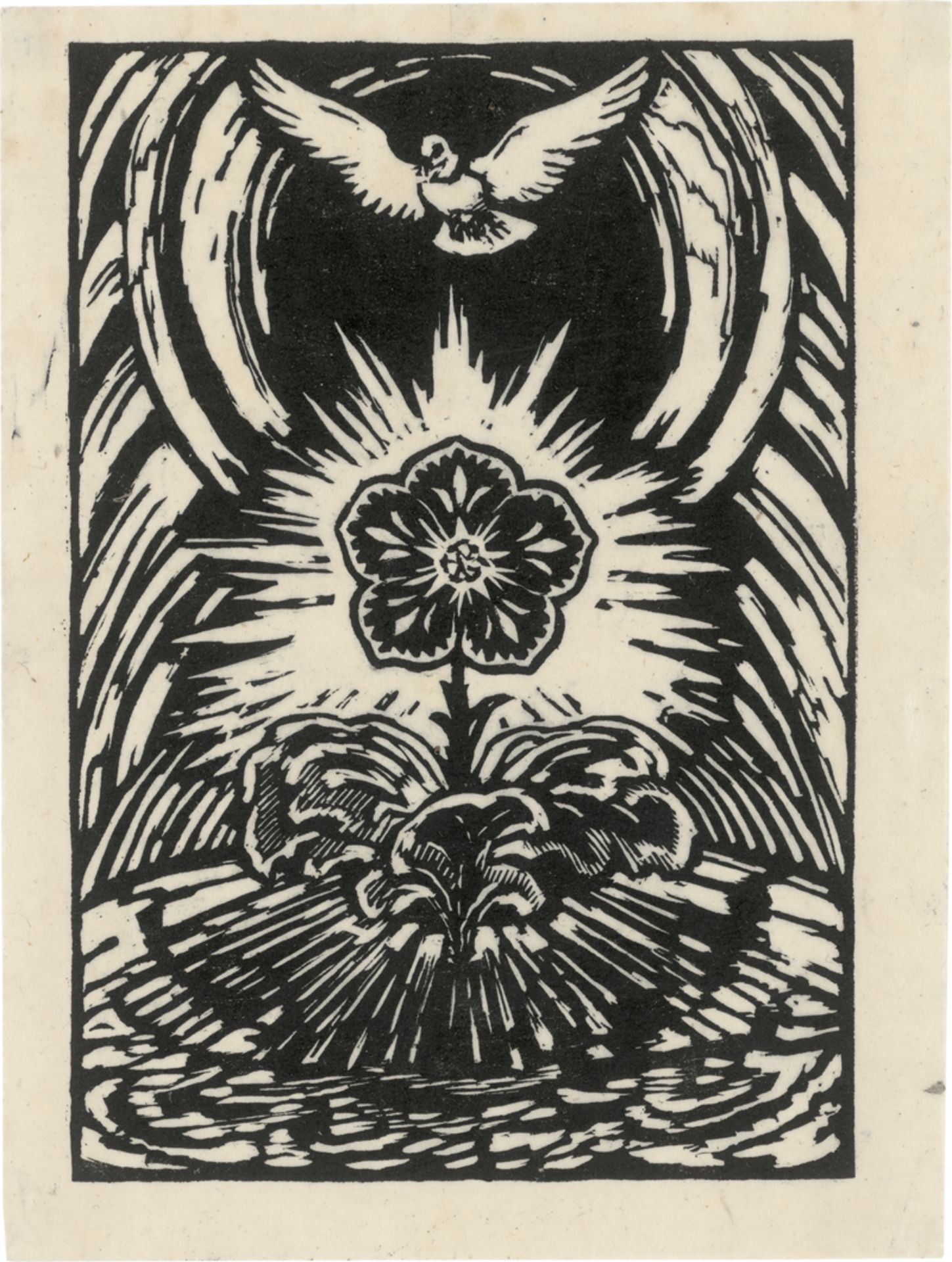 Hofmann, Ludwig von: Die blaue Blume - Image 2 of 2