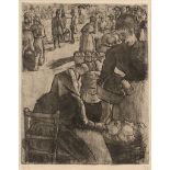 Pissarro, Camille: Marché aux légumes à Pontoise