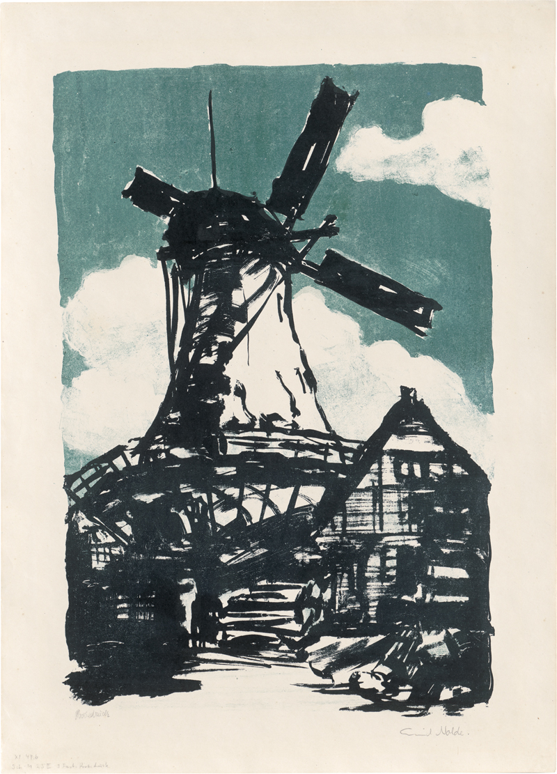 Nolde, Emil: Große Mühle