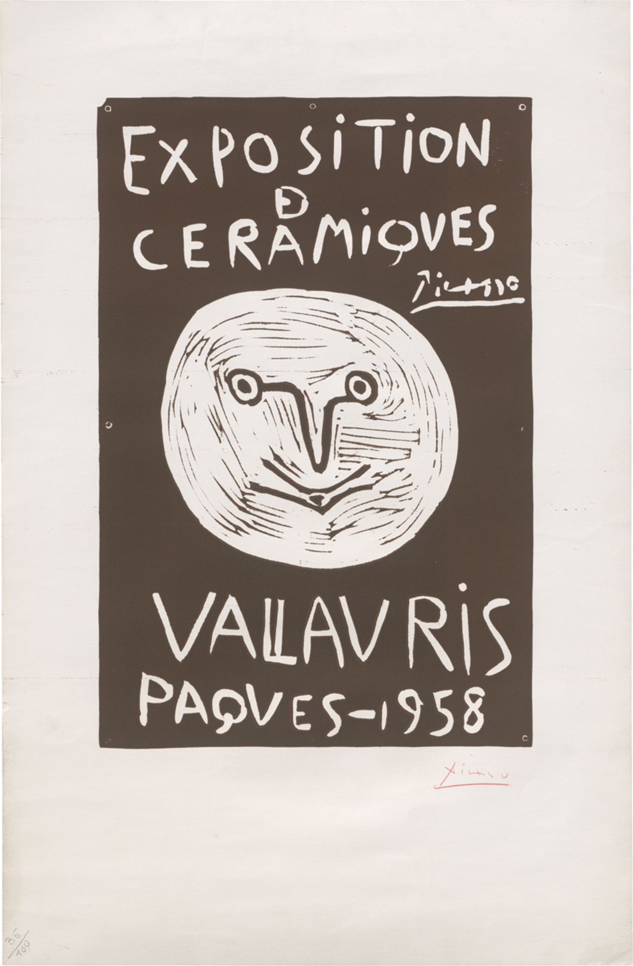 Picasso, Pablo: Exposition de céramiques de Vallauris Pâques