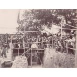 China: Laying of the foundation stone of the Hong Kong City Hal...