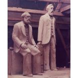 Bergemann, Sibylle: Plaster model for the Marx-Engels-Forum by Ludwig Engelh...