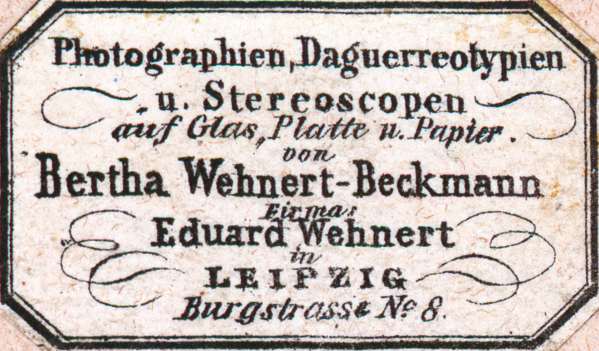 Wehnert-Beckmann, Bertha: Portraits of the Leipzig merchant Carl Lampe and his wif... - Bild 3 aus 3