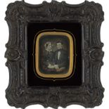 Daguerreotypes: Portrait of a couple