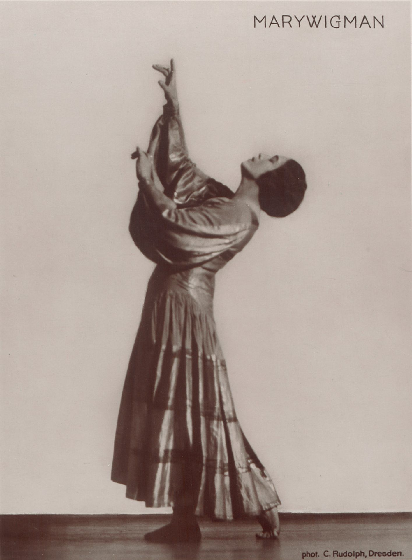 Dance Photography: Mary Wigman in dance poses