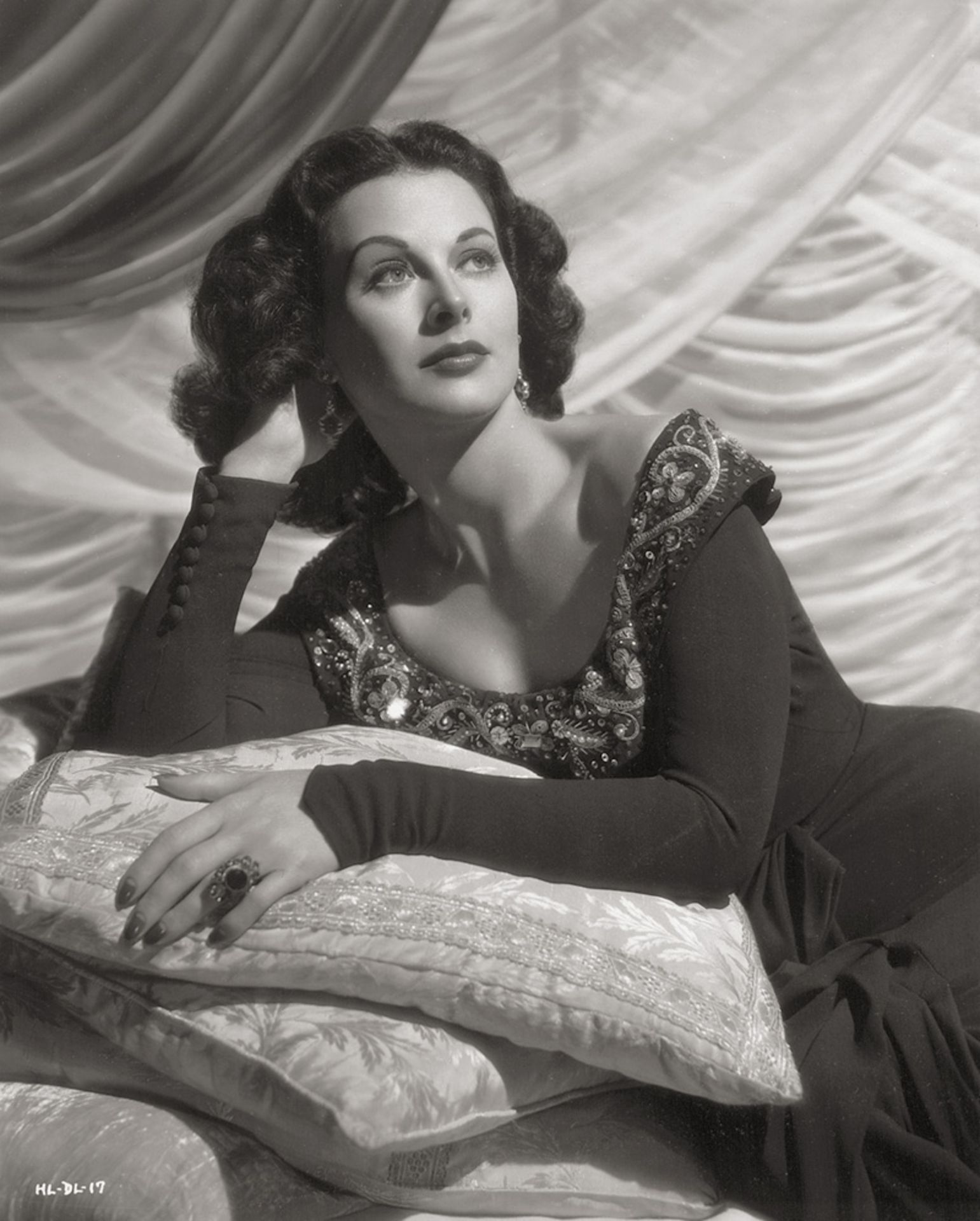 Film Photography: Portrait of Hedy Lamarr for "Dishonored Lady"