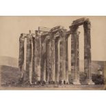 Greece: Various views of the Acropolis and the Columns of the Ol...