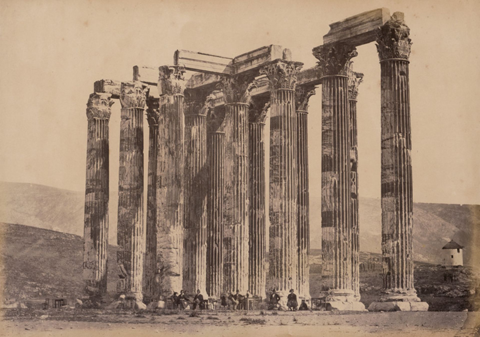 Greece: Various views of the Acropolis and the Columns of the Ol...