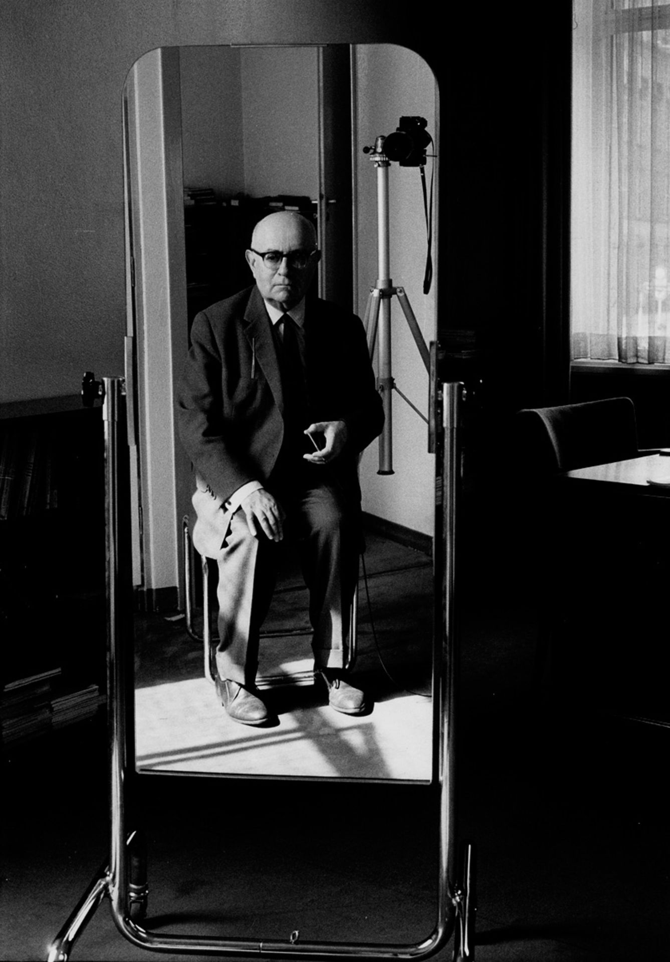 Moses, Stefan: Theodor W. Adorno, Frankfurt