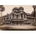 Gsell, Emile: Angkor Wat - Gallery of the bas-reliefs. Portico of the ...